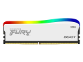 KINGSTON FURY Beast RGB DDR4 8GB (8GBx1) 3600 White