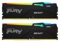 KINGSTON FURY Beast RGB DDR5 16GB (8GBx2) 5200 Black