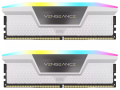 CORSAIR Vengeance RGB DDR5 32GB (16GBx2) 6000 White