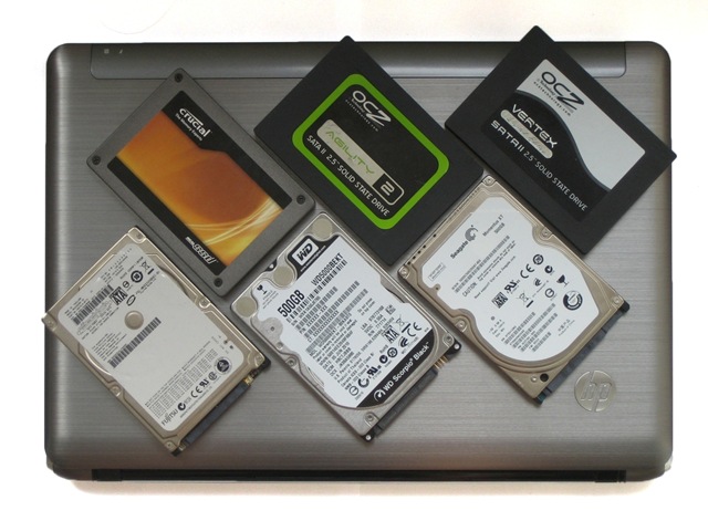 09 SSD VS Harddisk HP Pavilion dm3
