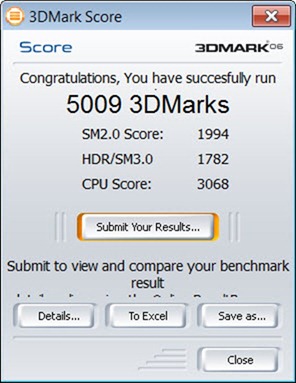 3DMark06 - 1080 Small