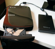 Samsung SE-208BW อุปกรณ์ Smart Media Hub แนวใหม่รองรับการเล่น DVD และ Wi-Fi ในตัว