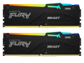 KINGSTON FURY Beast RGB DDR5 64GB (32GBx2) 6400 Black