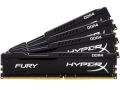 KINGSTON Hyper-X Fury DDR4 32GB (8GBx4) 3000 Black 