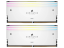 CORSAIR Dominator Titanium RGB DDR5 32GB (16GBx2) 6400 White