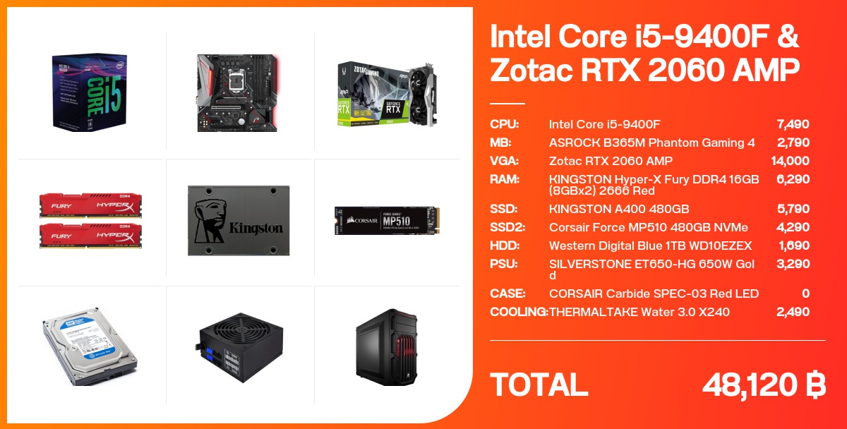 RTX 2060 & Core i5 9400F - www.flexio.cz