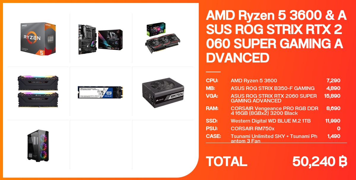 ROG 3600 og Ryzen5 RTX2060super同等GPU