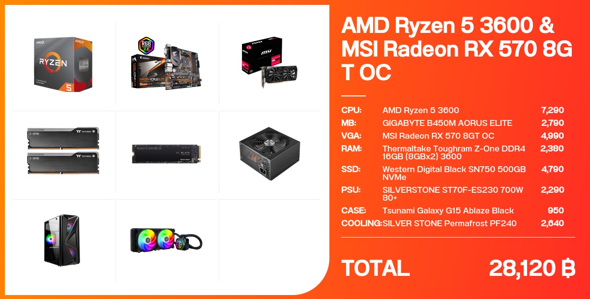 Ryzen7 3800X Radeon Rx590