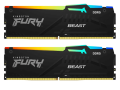 KINGSTON FURY Beast RGB DDR5 64GB (32GBx2) CL40 6000 Black
