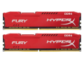 KINGSTON Hyper-X Fury DDR4 16GB (8GBx2) 2666 Red