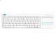 Logitech K400 Plus - White