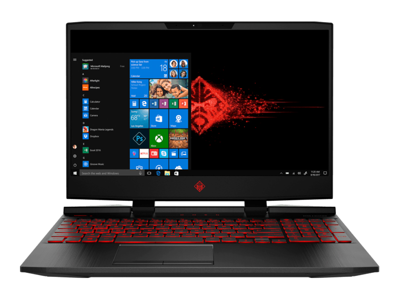 ノートPC HP OMEN15 GTX1070 Core-i7 8750H/RAM20GB HP OMEN 15-dc0143tx ซีพียู Intel Core i7-8750H / GeForce GTX 1070