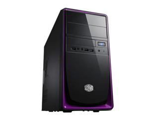 COOLER MASTER Elite 343 USB 3.0 (Black-Purple)