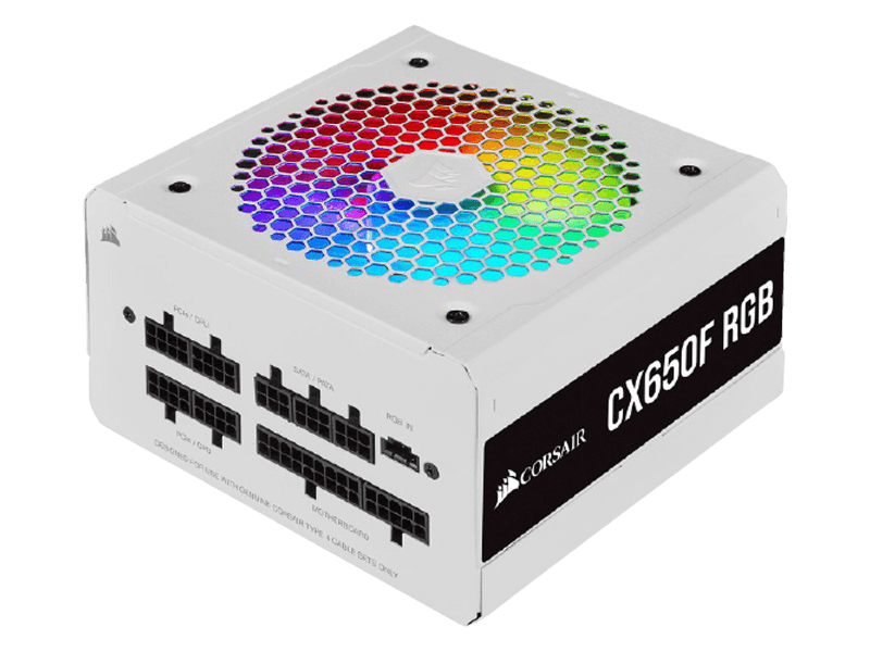 CORSAIR CX650F RGB White