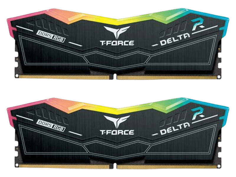 Teamgroup T Force Delta Rgb Ddr5 32gb 16gbx2 7600 Black ราคาแรม