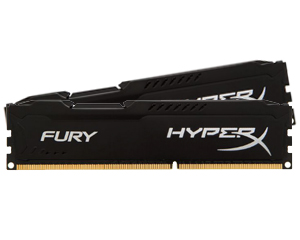 KINGSTON Hyper-X Fury DDR4 8GB (4GBx2) 2400 Black