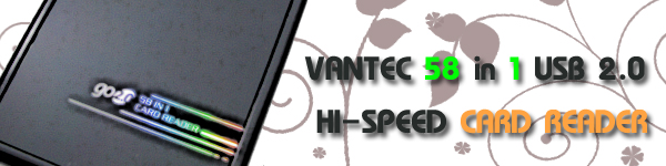 Vantec 58 in 1 Card Reader_Header