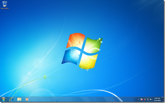 หน้าตาของ Windows 7