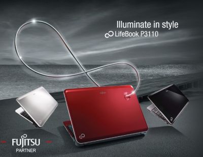 Fujitsu LifeBook P3110 ดีไซน์ที่เบาบาง ตอบทุกไลฟ์สไตล์ได้อย่างลงตัว