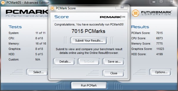 PCMark05