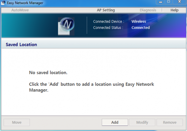 Easy Network Manager