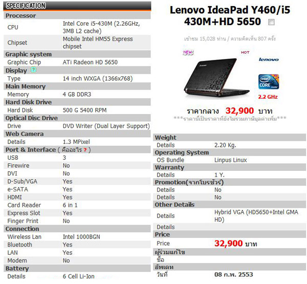 Lenovo y460 замена процессора