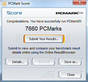 PCmark05 2