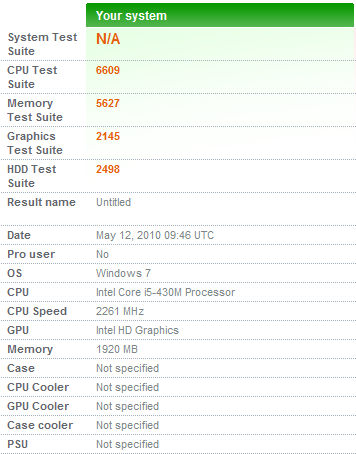 PCmark vantage intel