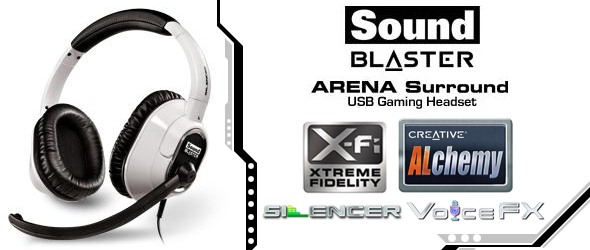 Creative Sound Blaster Arena Surrond Header