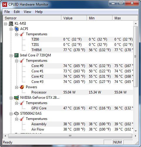 burn test 8 cores normal