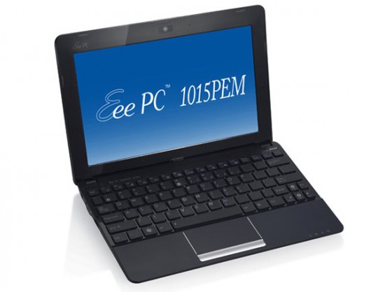 02-01 Asus Eee PC 1015PEM Dual Core สามารถสั่งซื้อล่วงหน้าได้แล้วในราคา 12,000 บาท