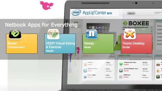 02-01 Intel AppUp ร้านขายแอพของ Intel เน้นกลุ่มผู้ใช้เน็ตบุ๊กและ Tablet