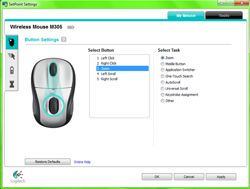 Wireless Mouse M305 B-08