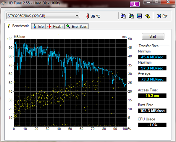 03 HD Tune Before