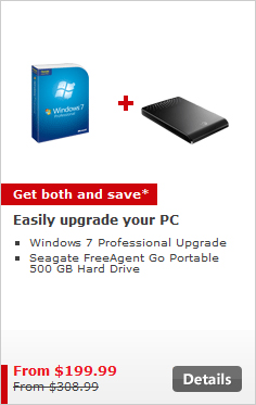 04-01 ยิ่งกว่าลด เพราะเอาไปเลยฮาร์ดดิสก์พกพา 500 GB เมื่อซื้อ Windows 7 ไปใช้
