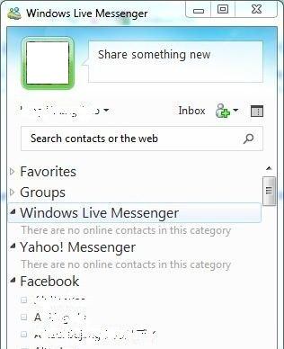 05-01 ทำอย่างไรถ้าหากเพื่อนๆ ใน Windows Live Messenger 2011 ออฟไลน์กันหมด