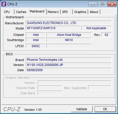 CPU-Z - Mainboard