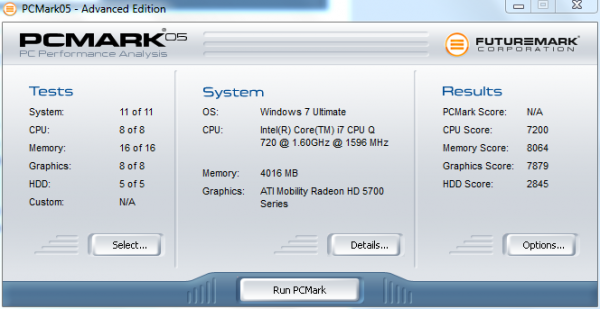 Y560_PCMark05_Score