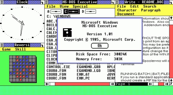 01 01 ฉลองครบรอบ 25 ปี Microsoft จาก Windows 1.0 ถึง Windows 7