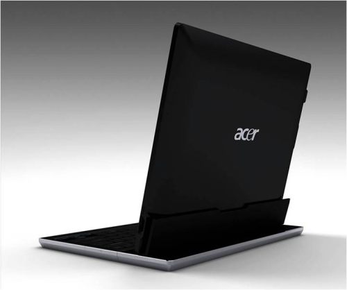 02 02 Acer Convertible Tablet อาจเป็น AMD Fusion และเสียบฐานคีย์บอร์ดได้