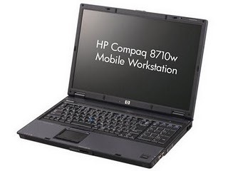 HP Compaq 8710w Mobile Workstation 1.