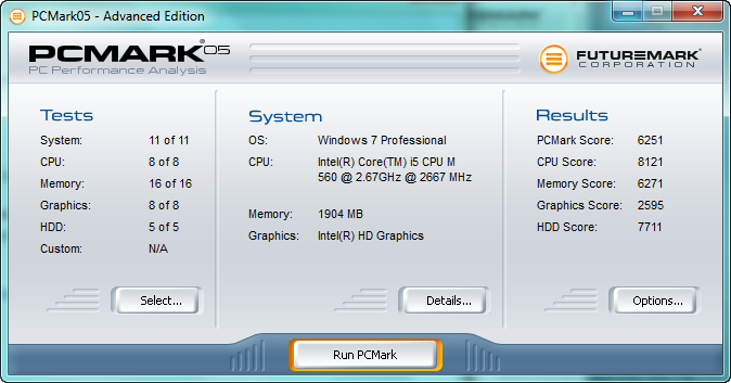 PCMark05