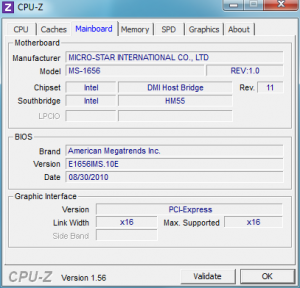 n4g GX640i7 CPU Z 3