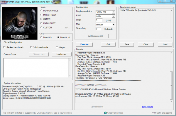 n4g GX640i7 Crysis Default