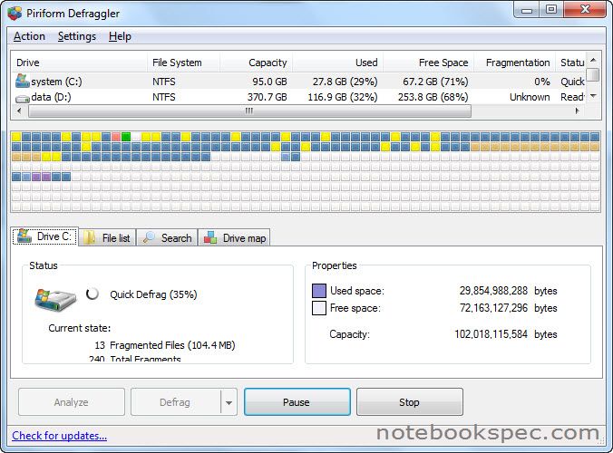 best free disk defrag programs windows 10