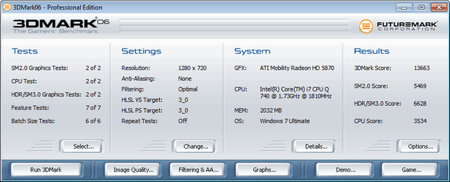 3DMark06 TDE