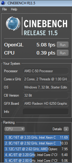 cinebench