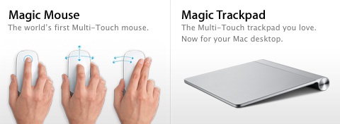 magic mouse magic trackpad