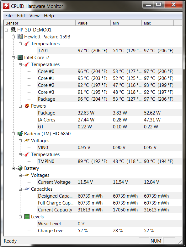 max temp 2