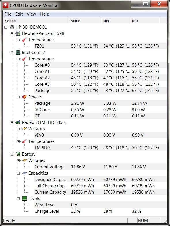 temp default